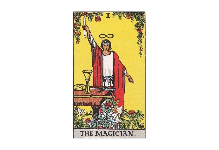 The Magician tarot card